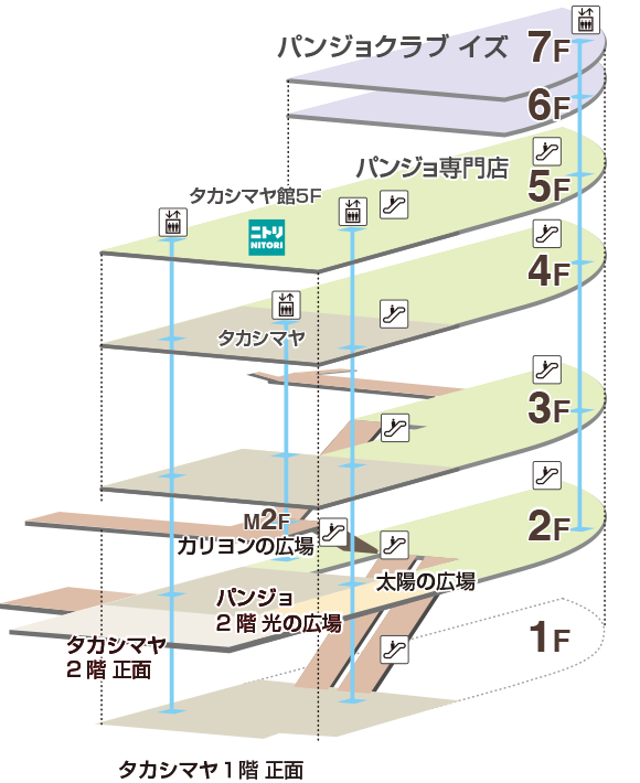 フロアマップ　全体図